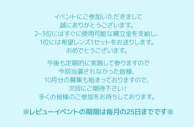 mitunolensベストレビュー